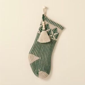 20" Tree Knit Stocking Green - Hearth & Hand™ with Magnolia